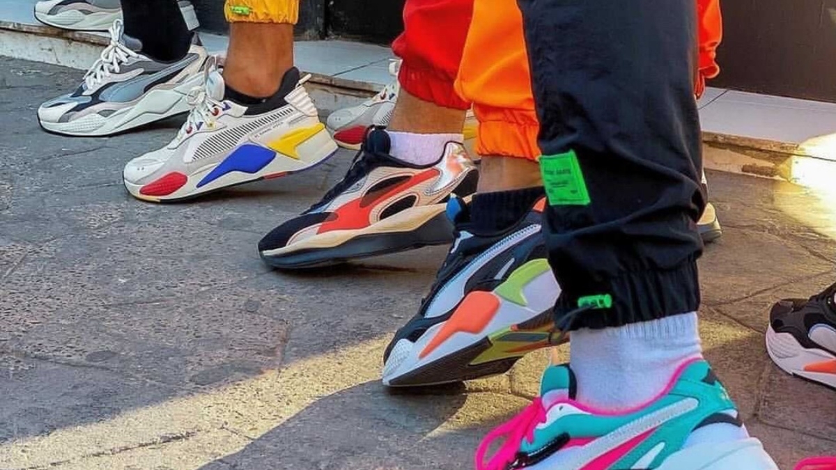 PUMA RS models step out of the shadows
