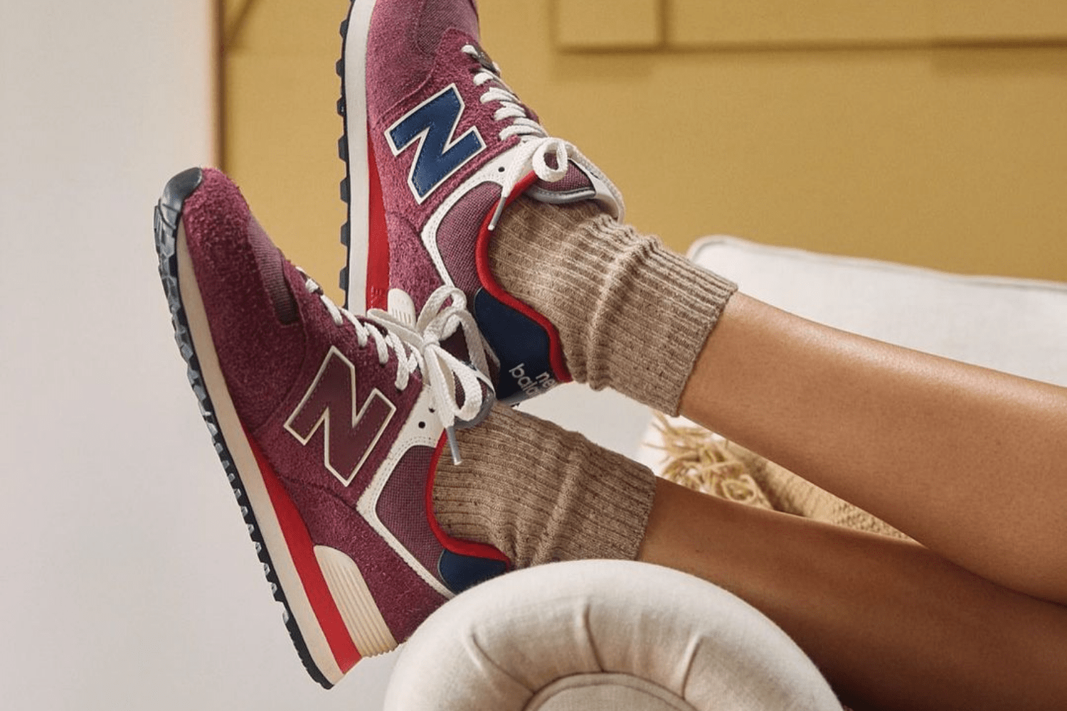 A true classic: this is the New Balance 574