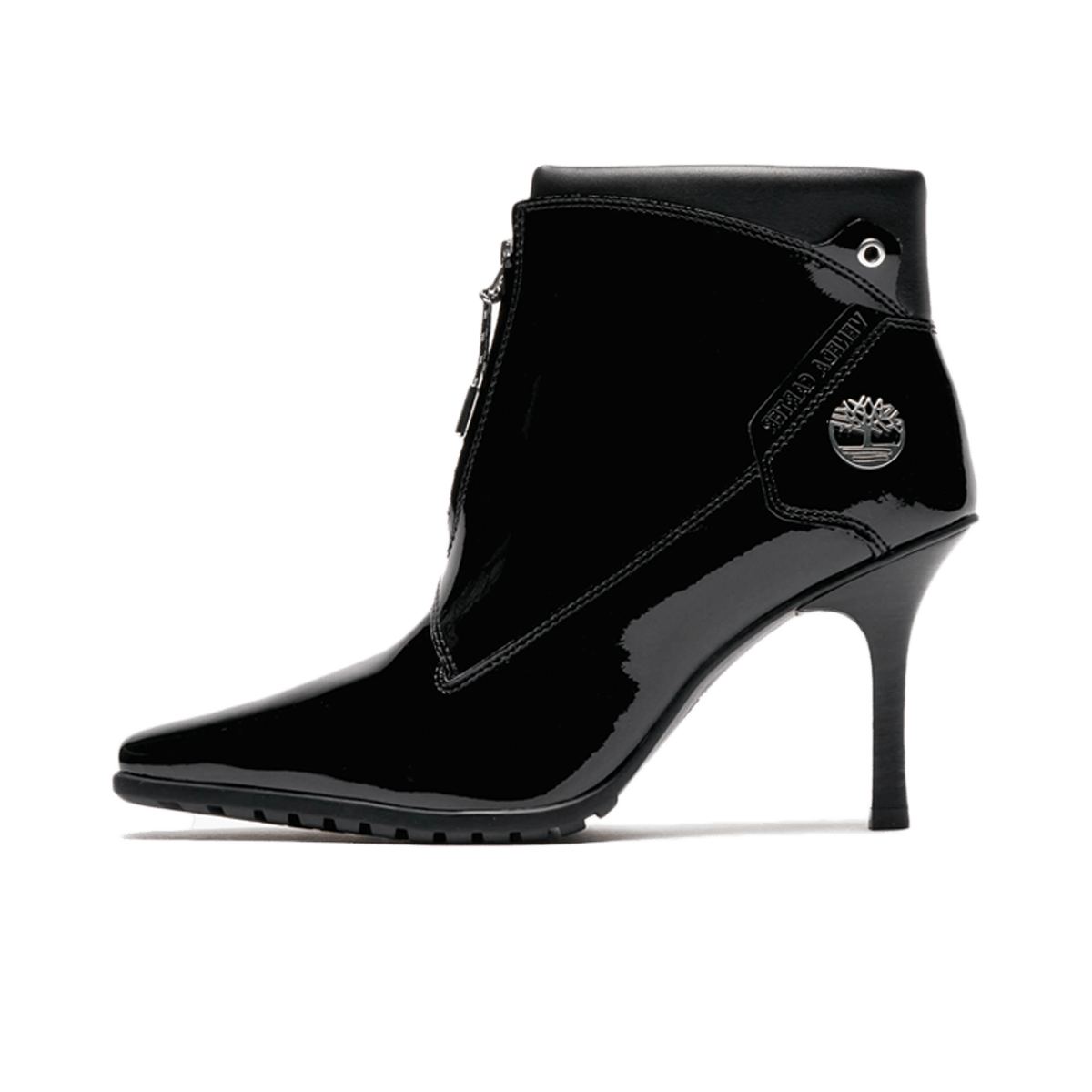 Veneda Carter x Timberland Mid Heel Boot 'Black Patent' TB0A69TBEL61
