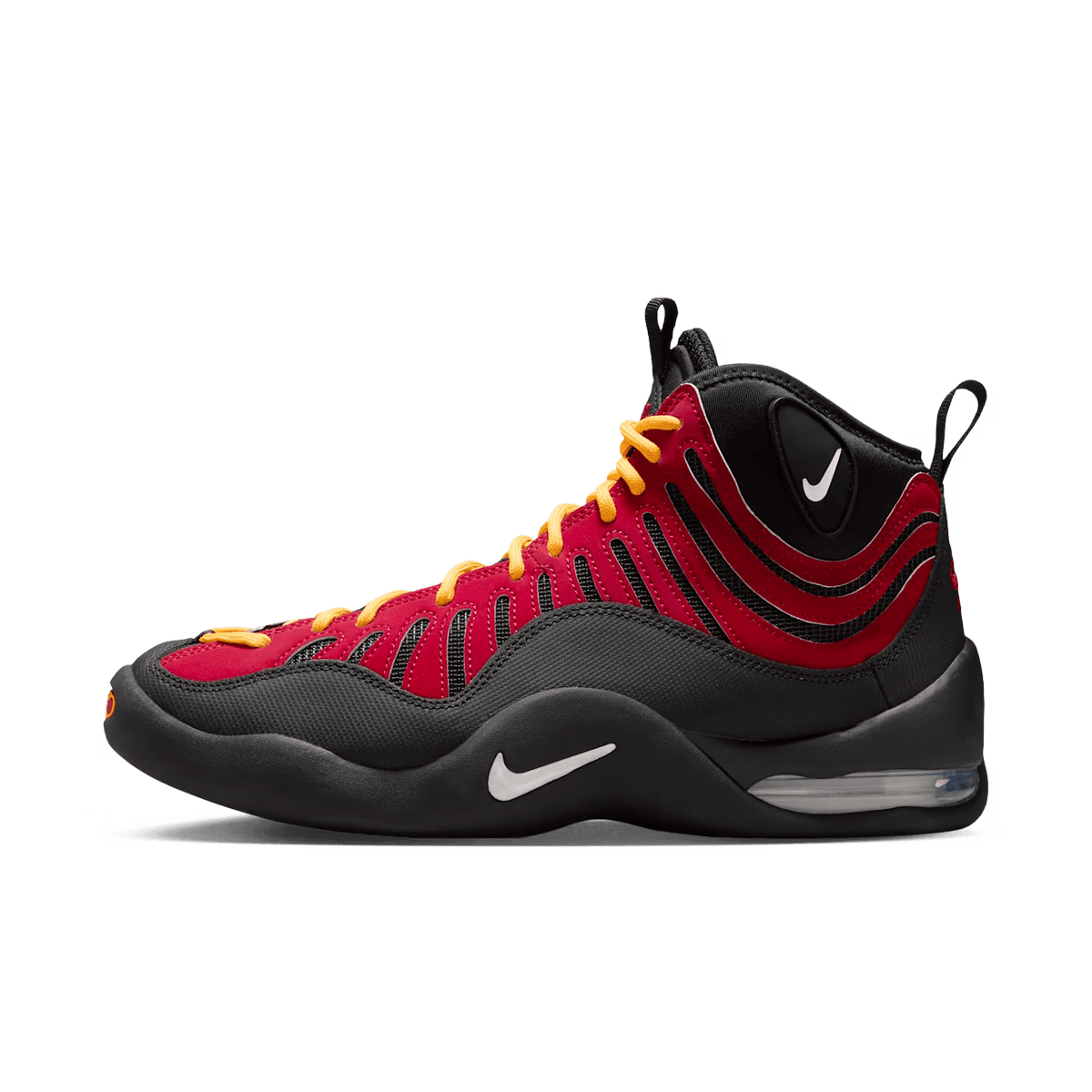 Nike Air Bakin High SP 'Black & Varsity Red'