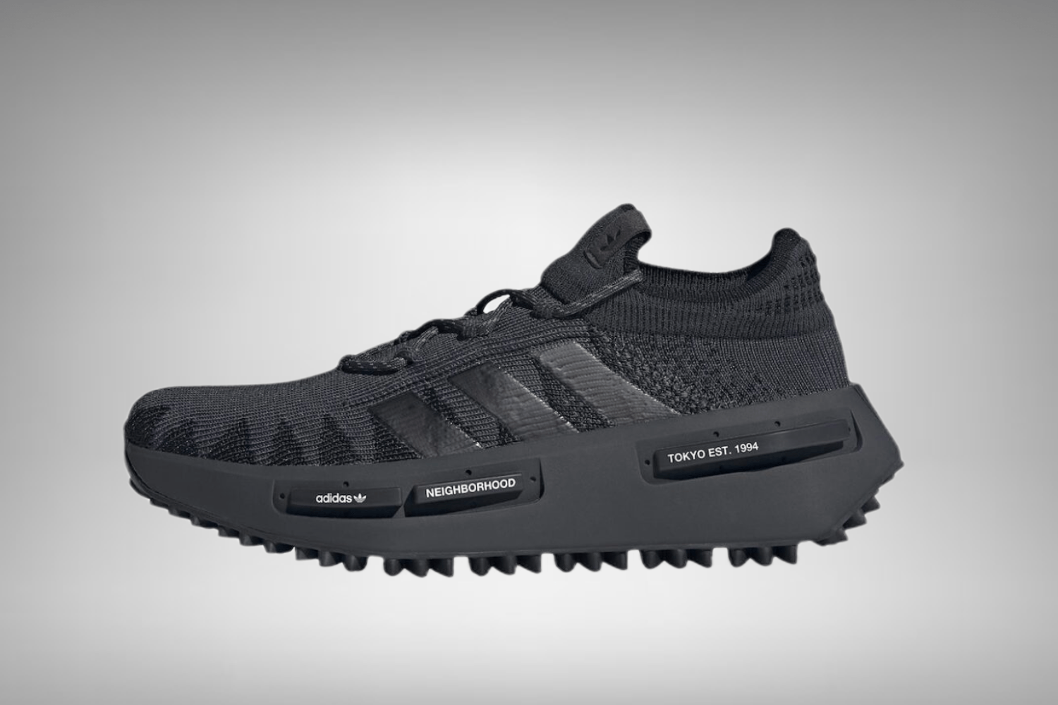 NEIGHBORBOOD und adidas bringen den NMD S1 Knit 'Core Black' heraus