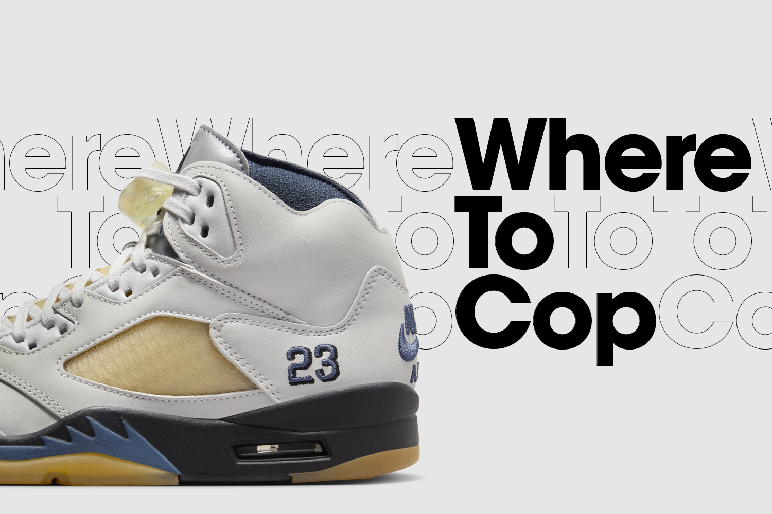 Where to Cop: Der A Ma Maniére x Nike Air Jordan 5 Retro WMNS 'Photon Dust'