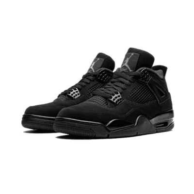 Air Jordan 4 Retro 'Black Cat' all black