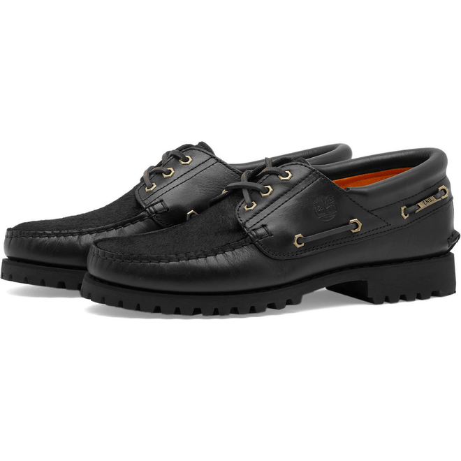 END. x Timberland Men's Authentic 3 Eye Lug Shoe ‘Archive’ Meteorite
