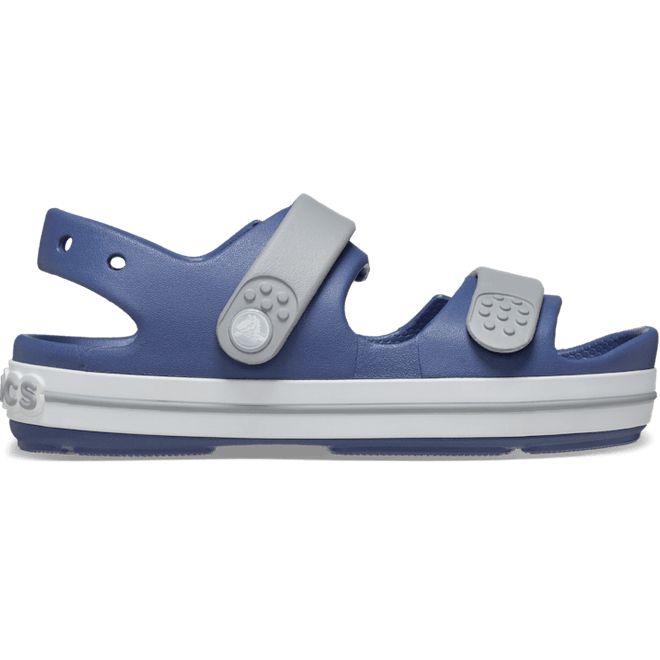 Crocs Kids Crocband™ Cruiser Sandals Bijou Blue / Light Grey 