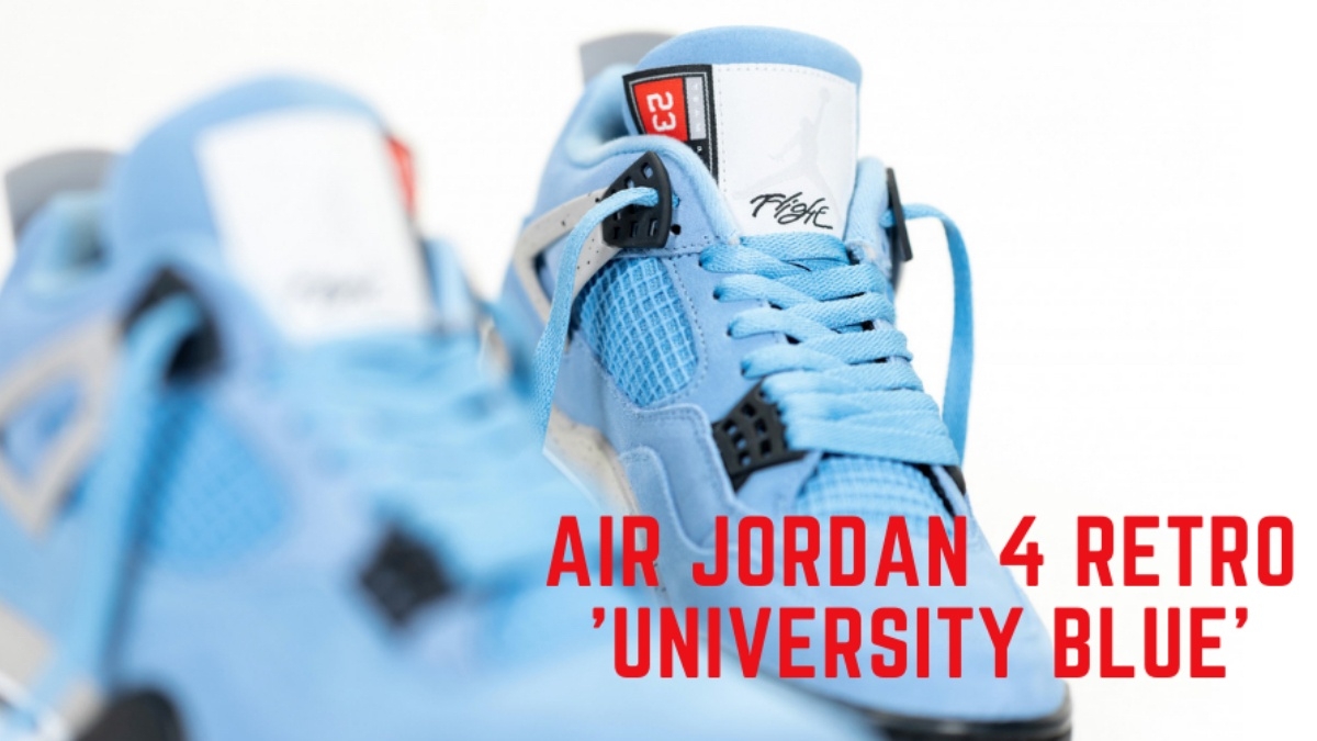 Where to cop: Air Jordan 4 Retro 'University Blue'