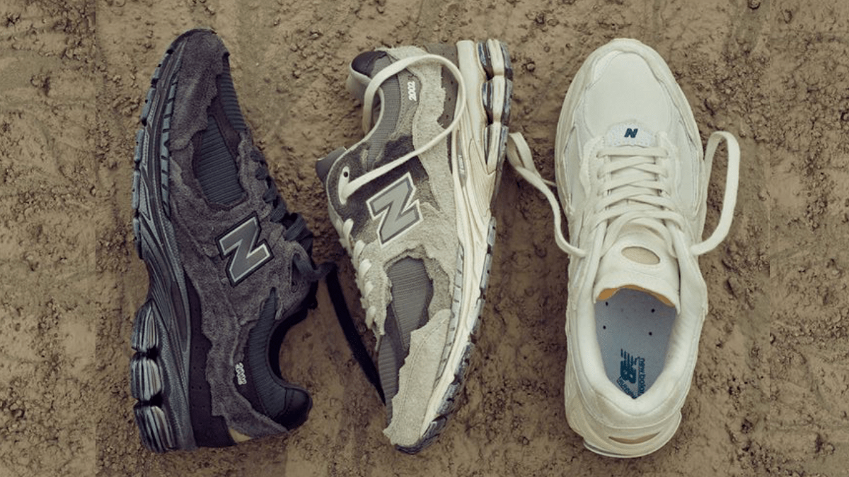 Das New Balance M2002 'Protection Pack' released bald