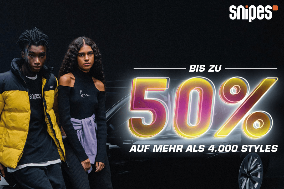 Es gibt bis zu 50 Rabatt beim Snipes Black Friday Sneakerjagers