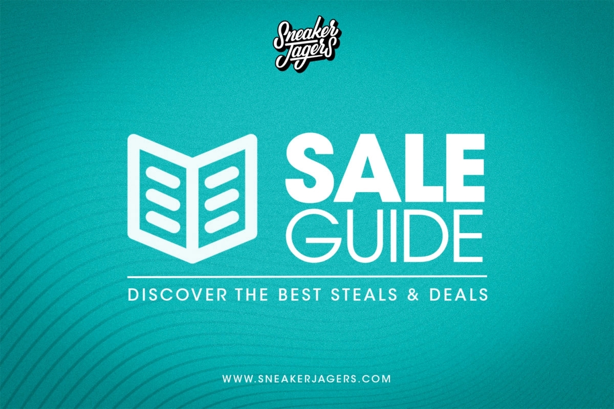 Die besten Sale Angebote und Schnäppchen für Sneaker und Streetwear findet ihr im Sneakerjagers Sale Guide