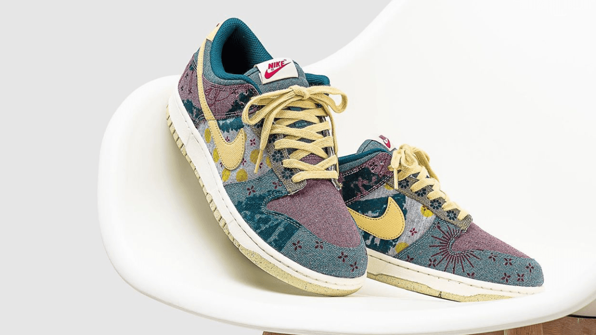 nike dunk low lemon wash