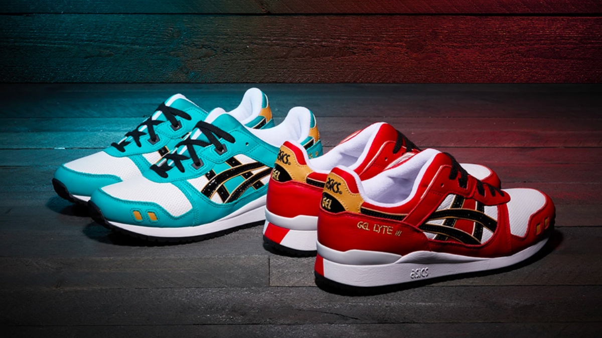 Out now! These ASICS GEL-LYTE III are inspired by Daruma