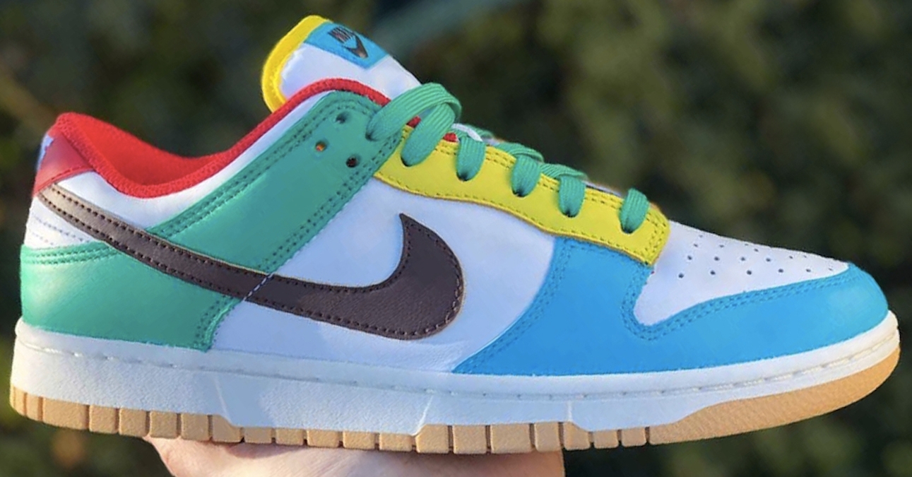 We get a new Nike Dunk Low Free 99 Look