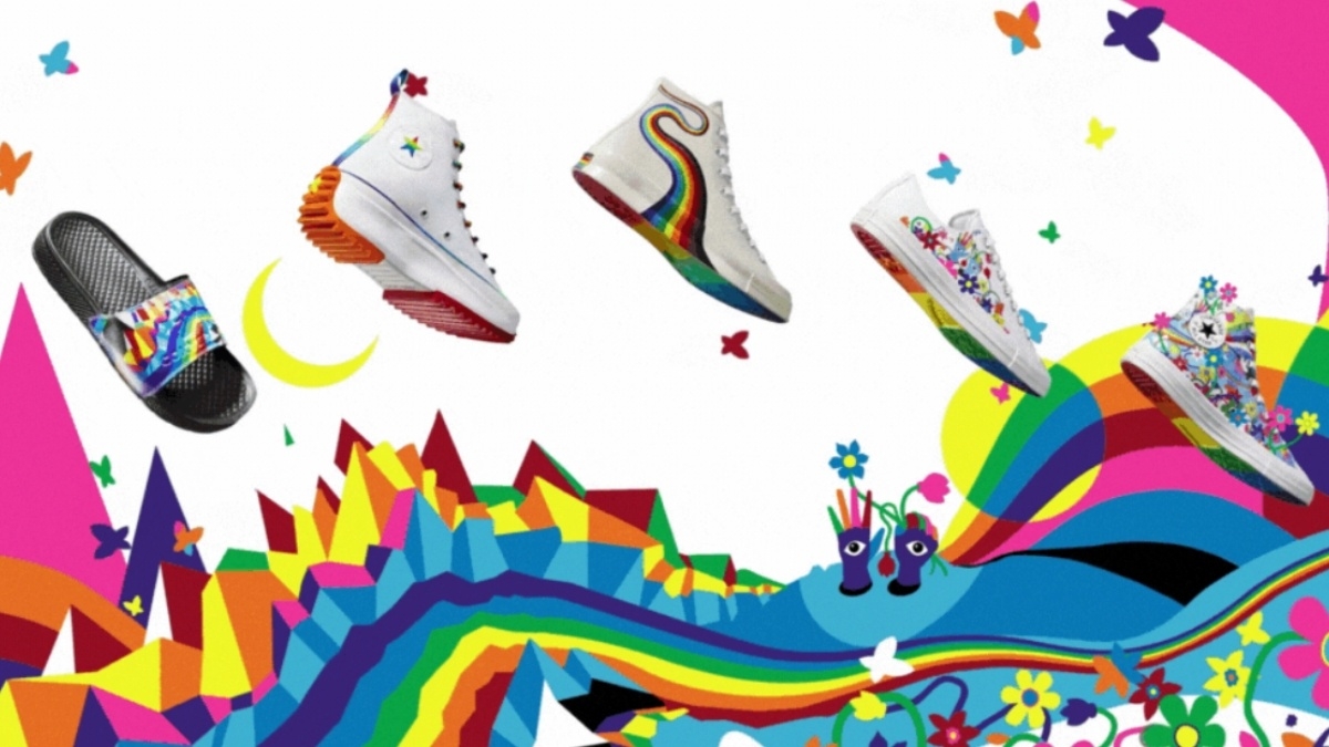The Converse Pride Collection is available now🌈