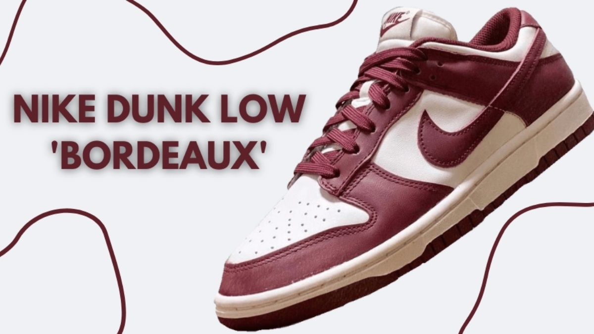 The Nike Dunk Low comes out in Burgundy - Sneakerjagers