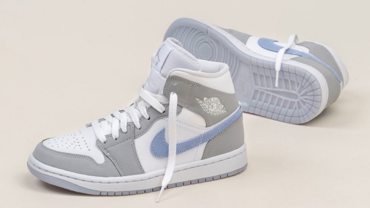 The Jordan 1 Mid 'Wolf Grey' in the Spotlight