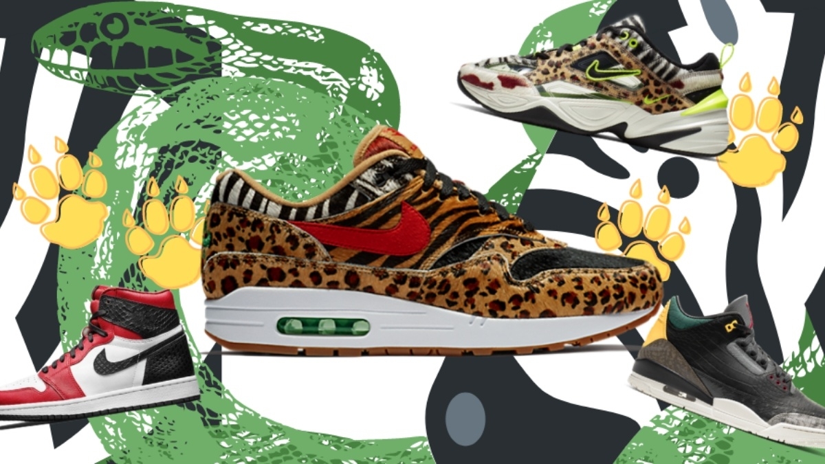 Animal print sneakers you'll want to own 🐆🐍