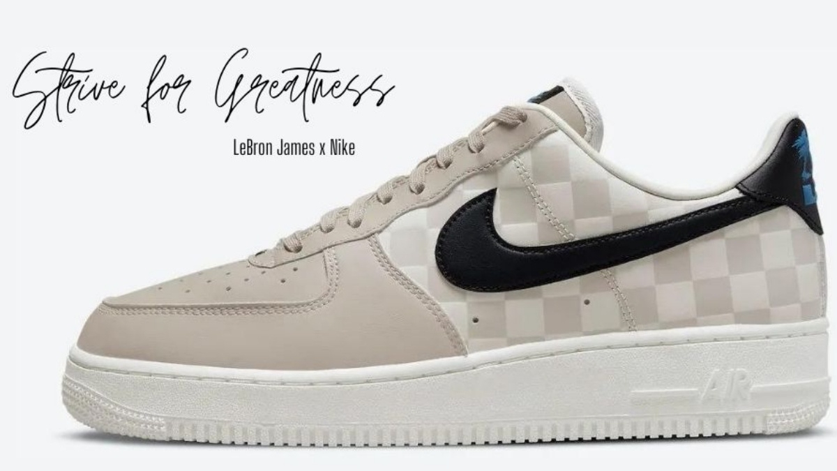 LeBron James and Nike release AF1 'Strive For Greatness'
