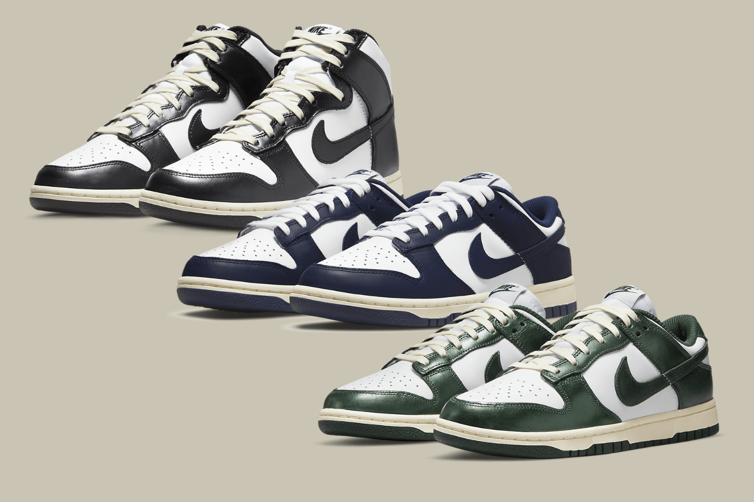 Nike releases Dunk Vintage Pack in 2022