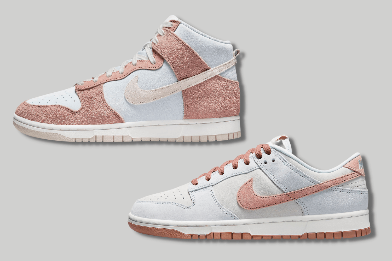 Are you ready for the Nike Dunk 'Fossil Rose' pack?