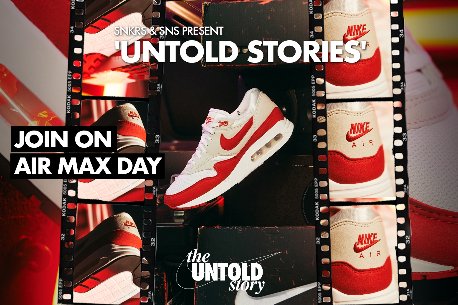 Nike 'Untold Stories' event in Paris during Air Max Day