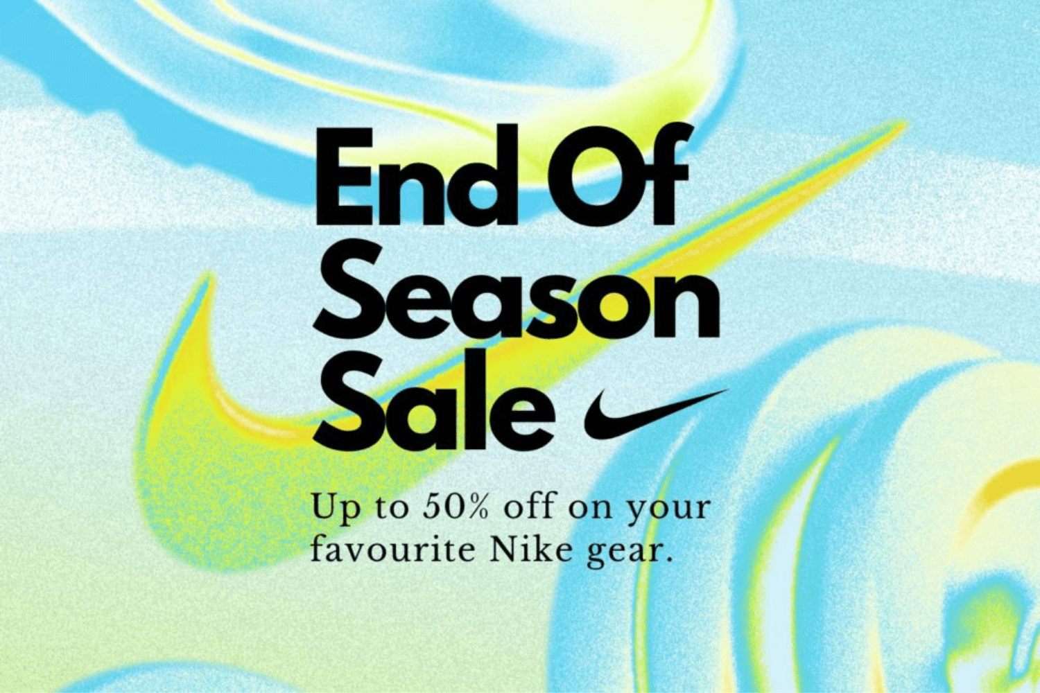 Nike end of season sale comes with high discounts