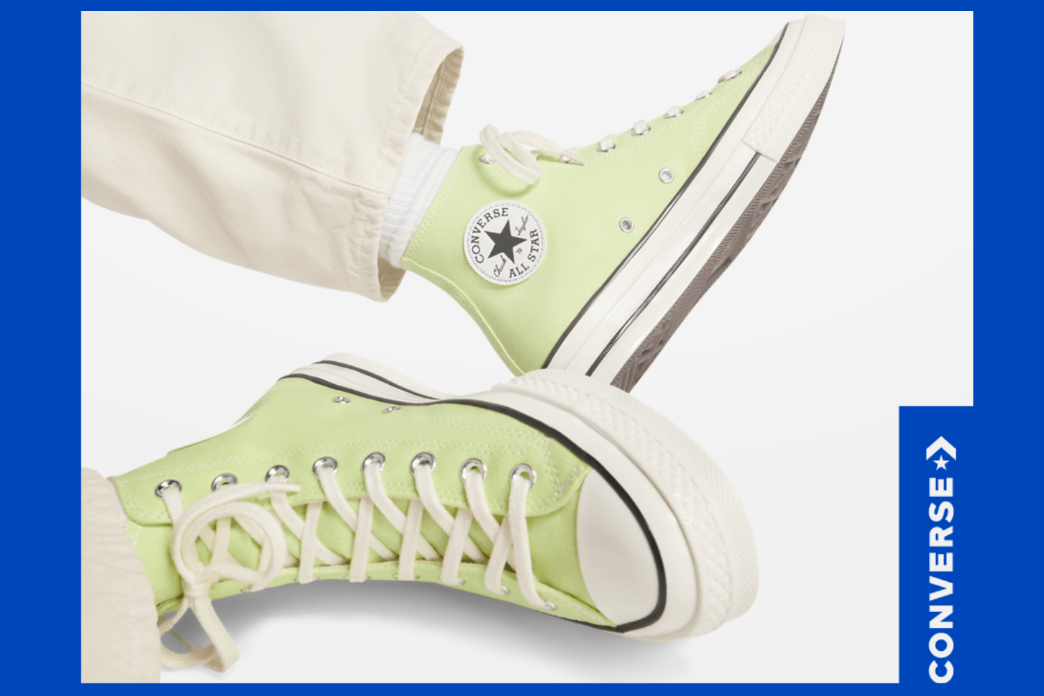 Save up to 50% off during the Converse End of Season Sale
