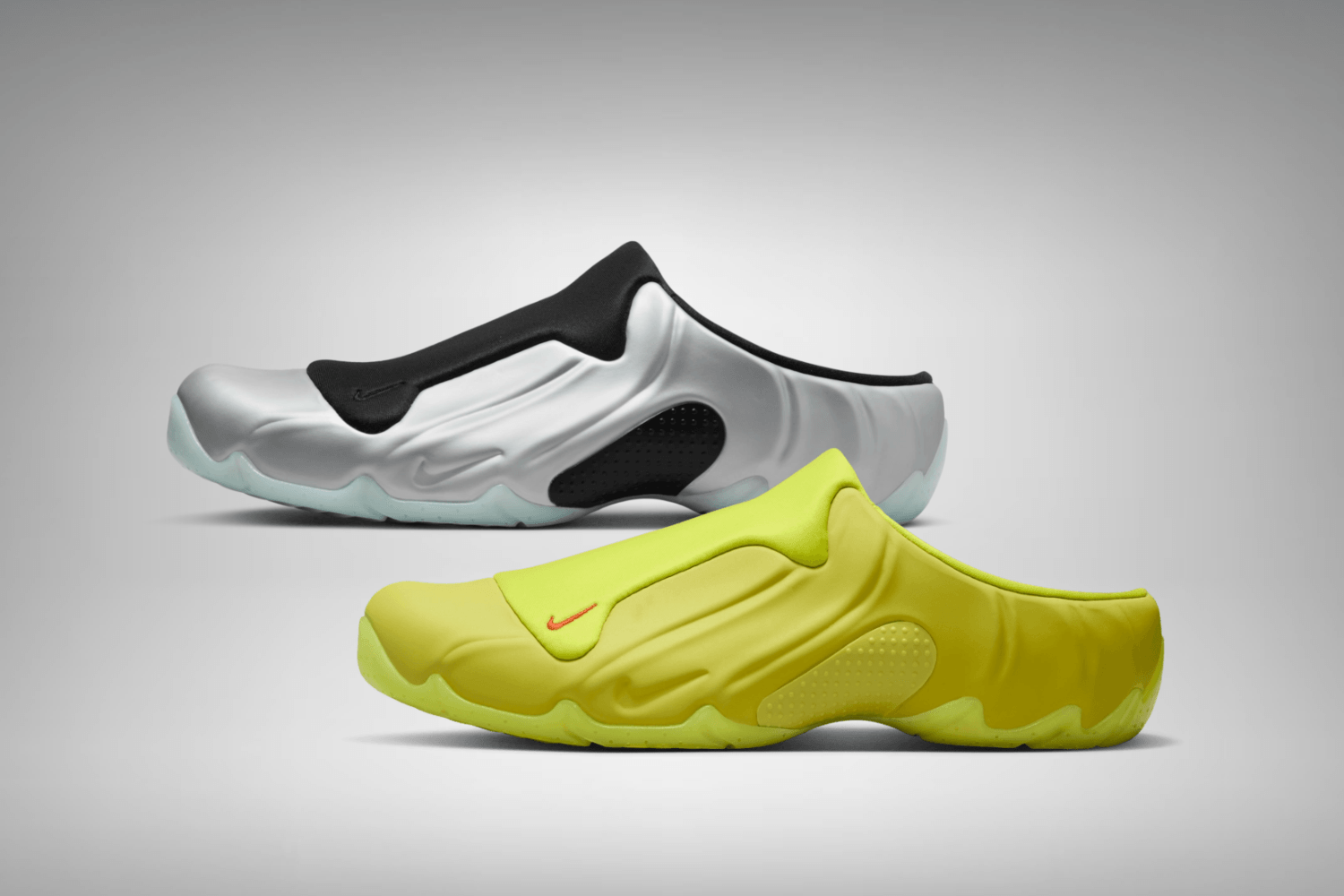 The Nike Clogposite makes its comeback in two colorways