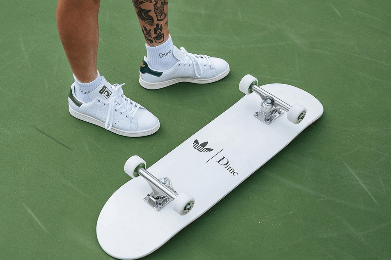 Dime and adidas bring tennis and skateboarding together in next campaign