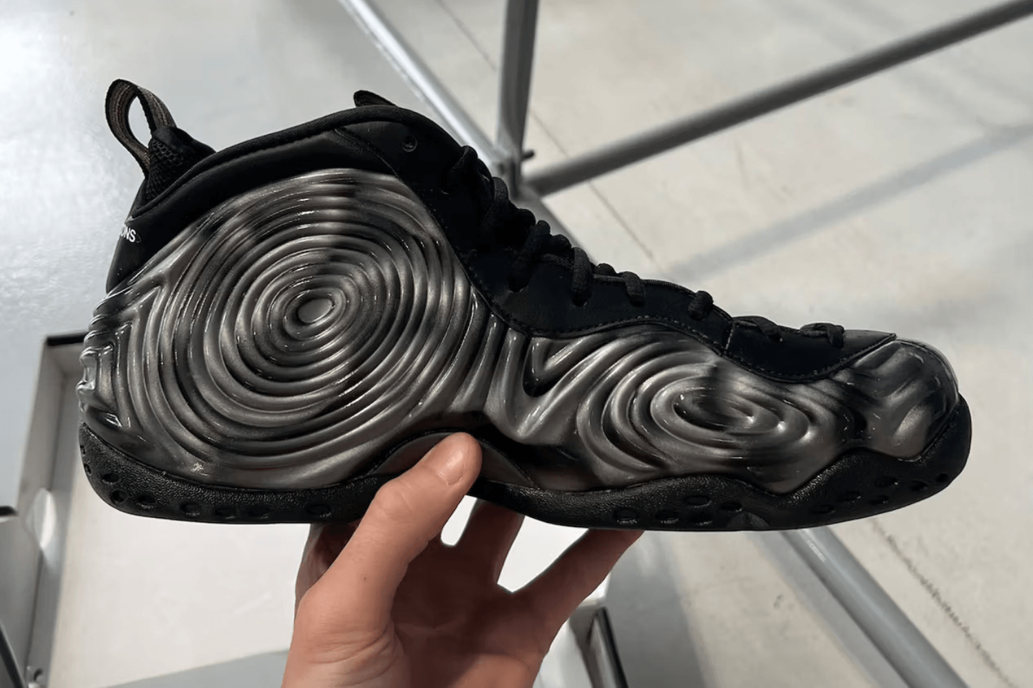 Comme des Garçons x Nike Air Foamposite One 'Olympic' revealed