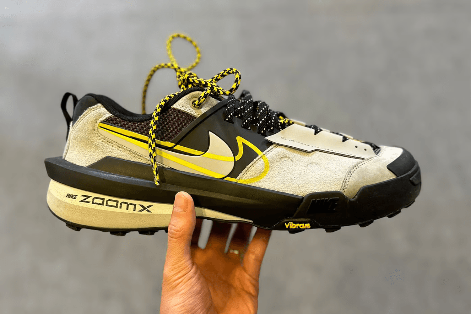 First images of the sacai x Nike Zegamadome collab