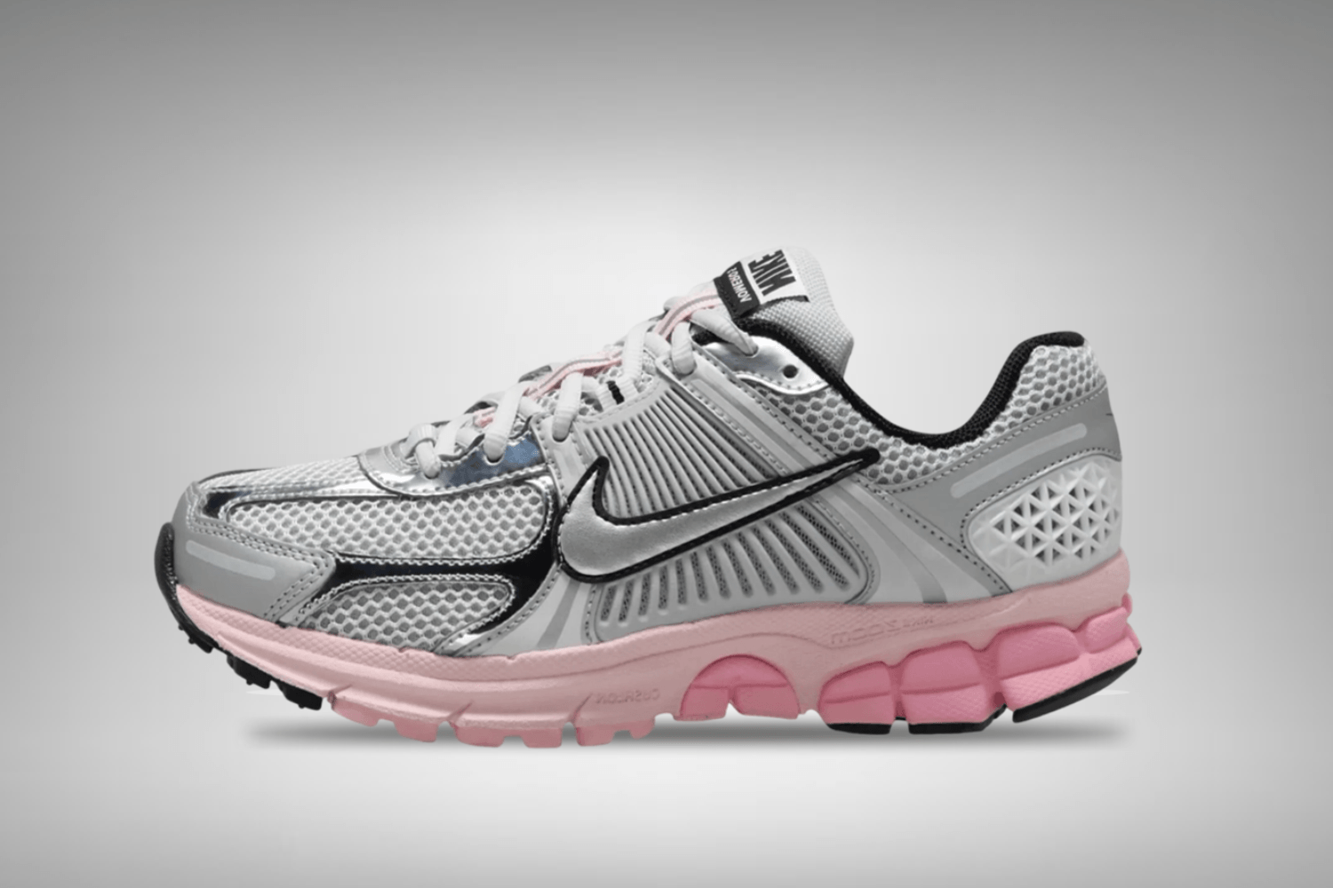 The Nike Zoom Vomero 5 arrives in a 'Pink Foam' colorway