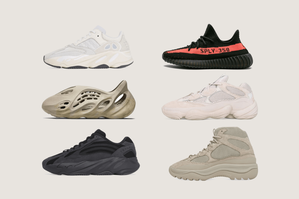 More than 30 YEEZY colorways available at adidas + up to 50% off
