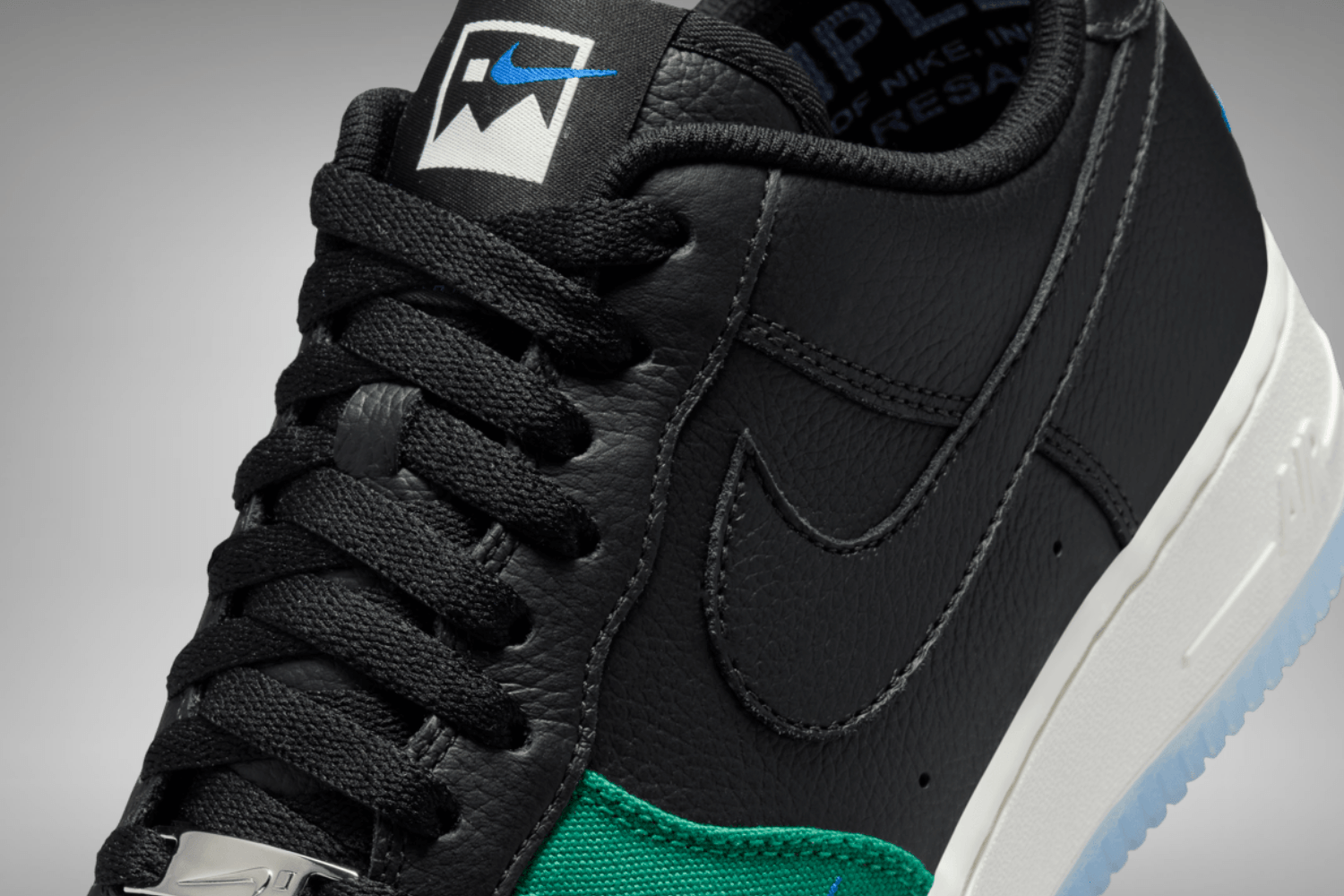 Nike continues .SWOOSH releases with the 'TINAJ B' Air Force 1