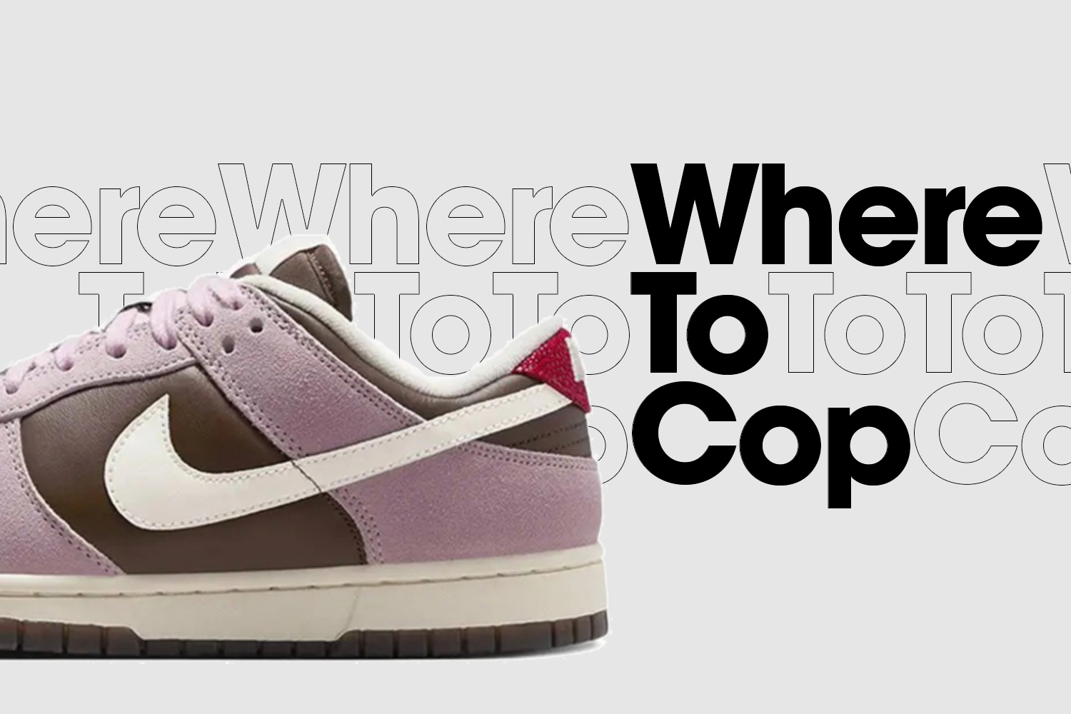 Where to cop: the Nike Dunk Low 'Neapolitan'