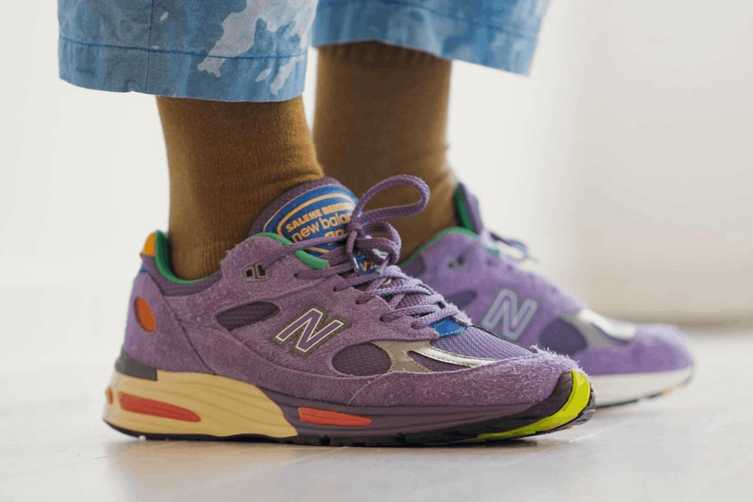 Salehe Bembury teased New Balance 991v2 collab