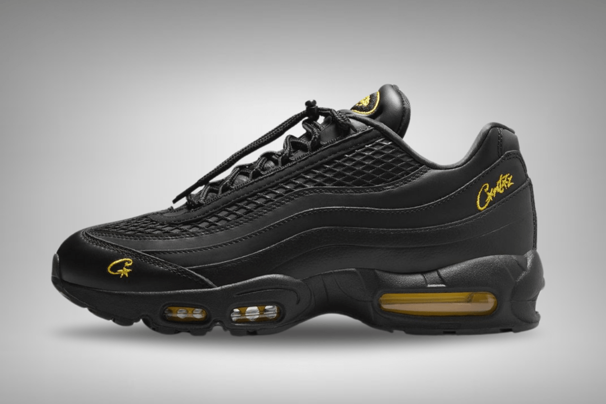 Official images of the Corteiz x Nike Air Max 95 SP 'Tour Yellow'