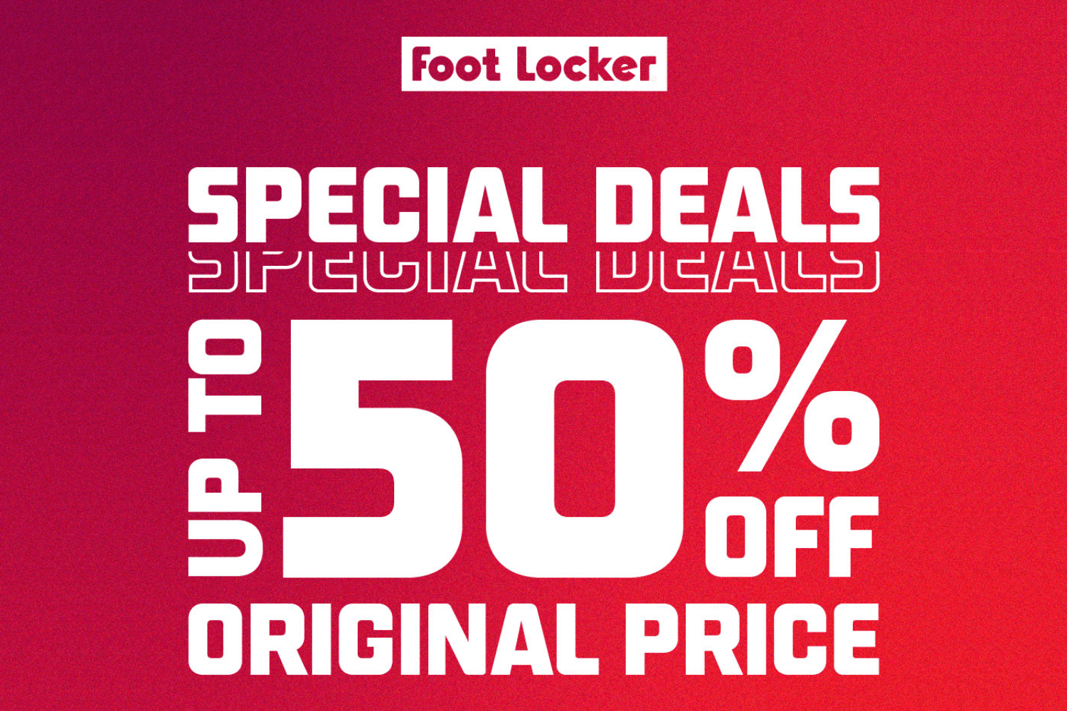 Get up to 50% off in the Foot Locker Mid Season Sale