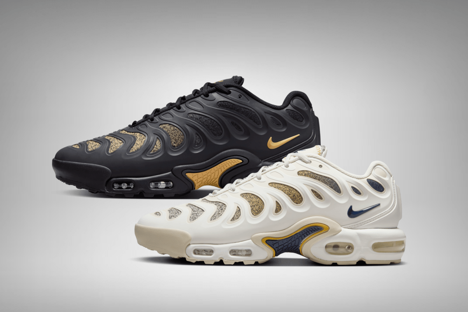 Paris Saint-Germain and Nike unveil two Air Max Plus Drift colorways