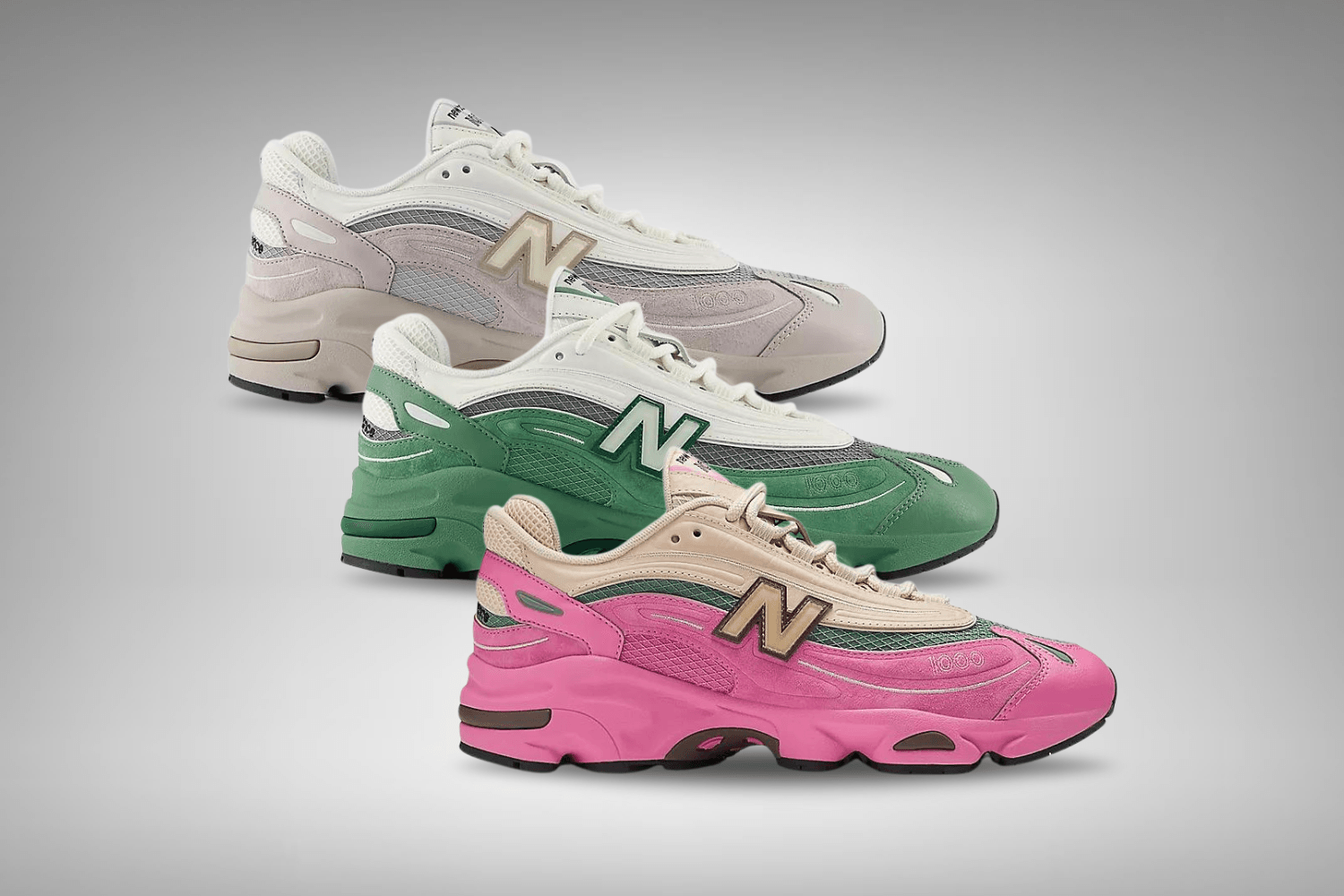 Out now: The New Balance 1000 in three new colorways