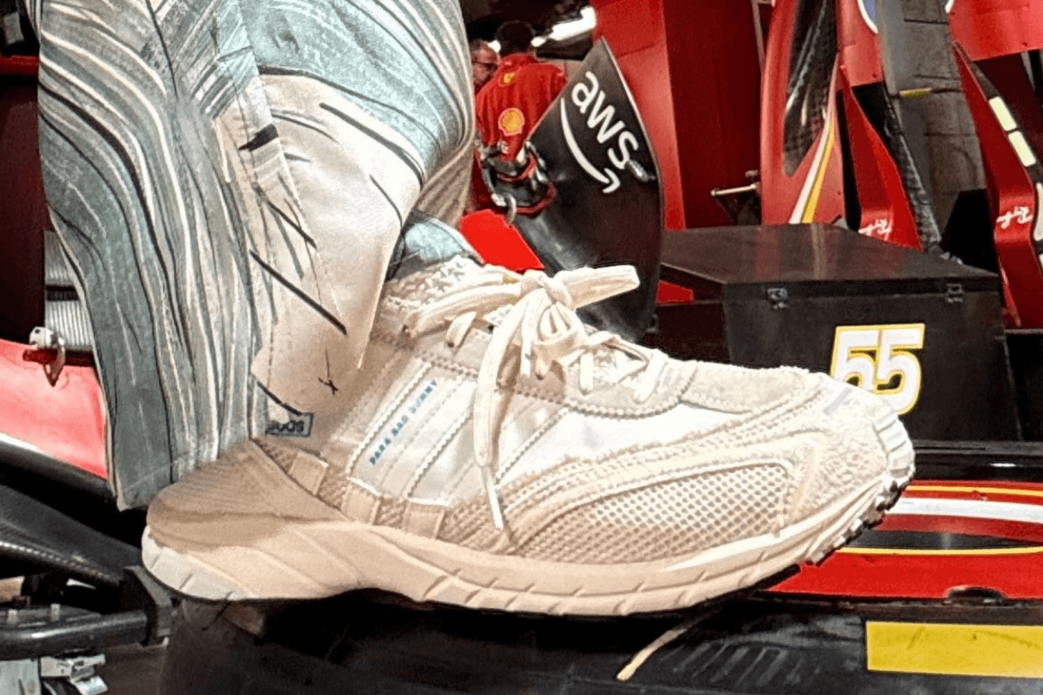 Noah Lyles unveils the Bad Bunny x adidas Adizero SL72