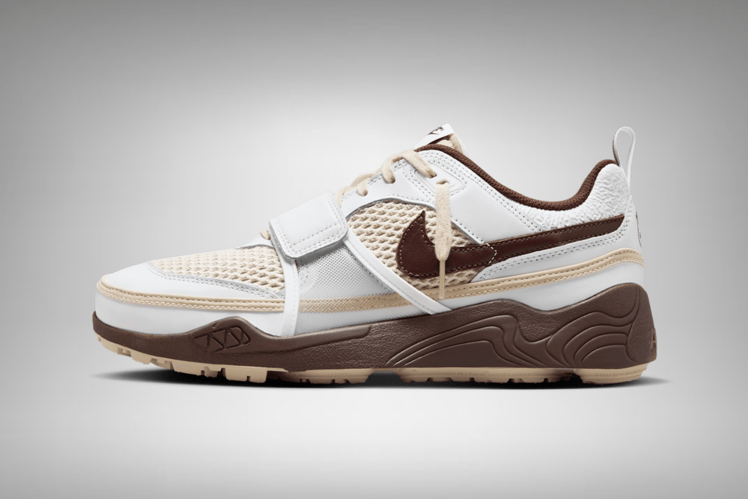 Travis Scott x Nike Zoom Field Jaxx ‘Light Chocolate’: let's take a look at the official images