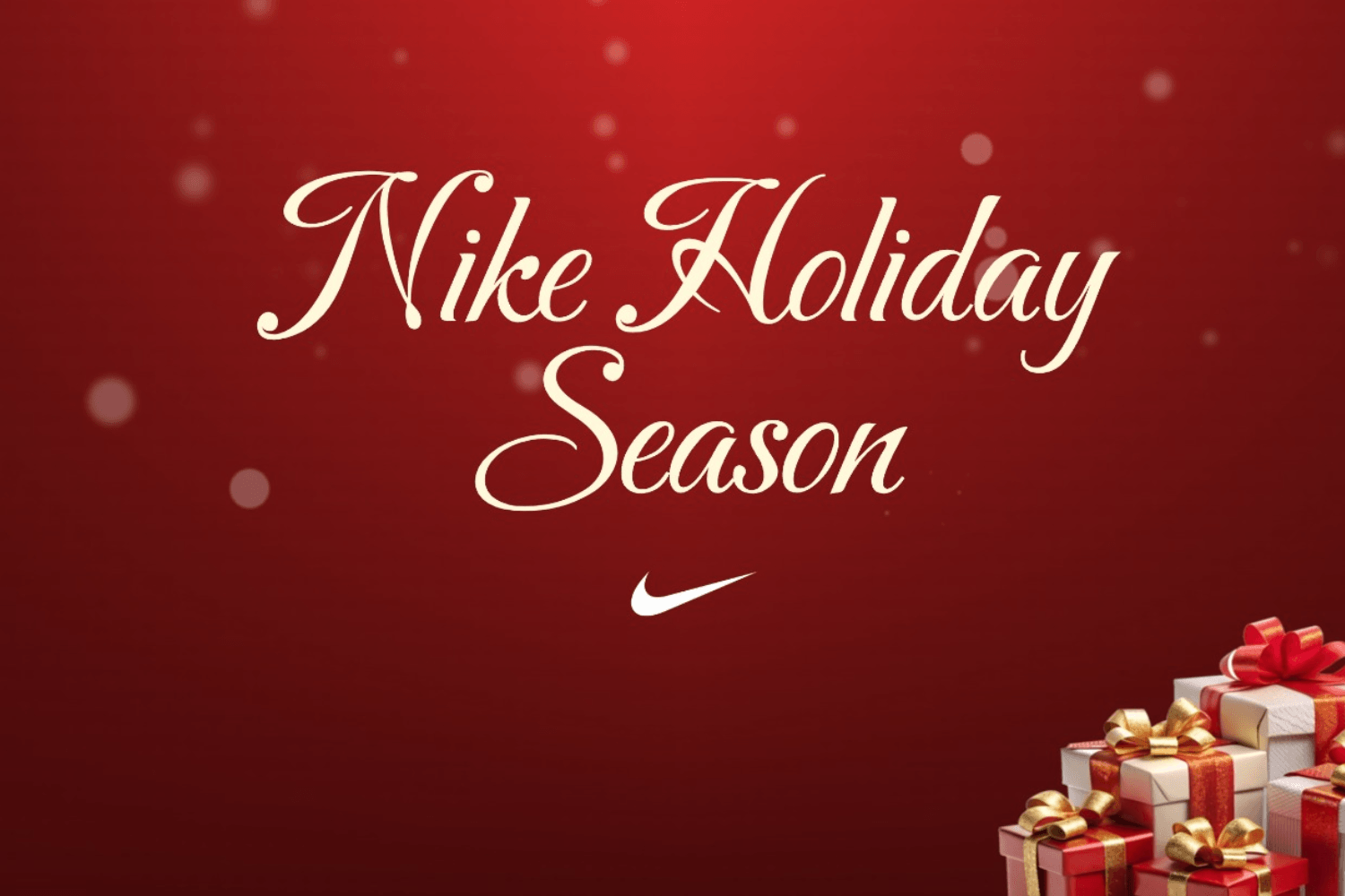 Get ready for the holidays with the Nike Holiday Gifting collection