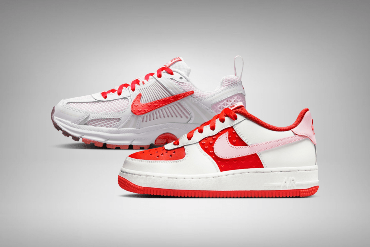 Nike celebrates love with these cute Valentine's Day sneakers for kids