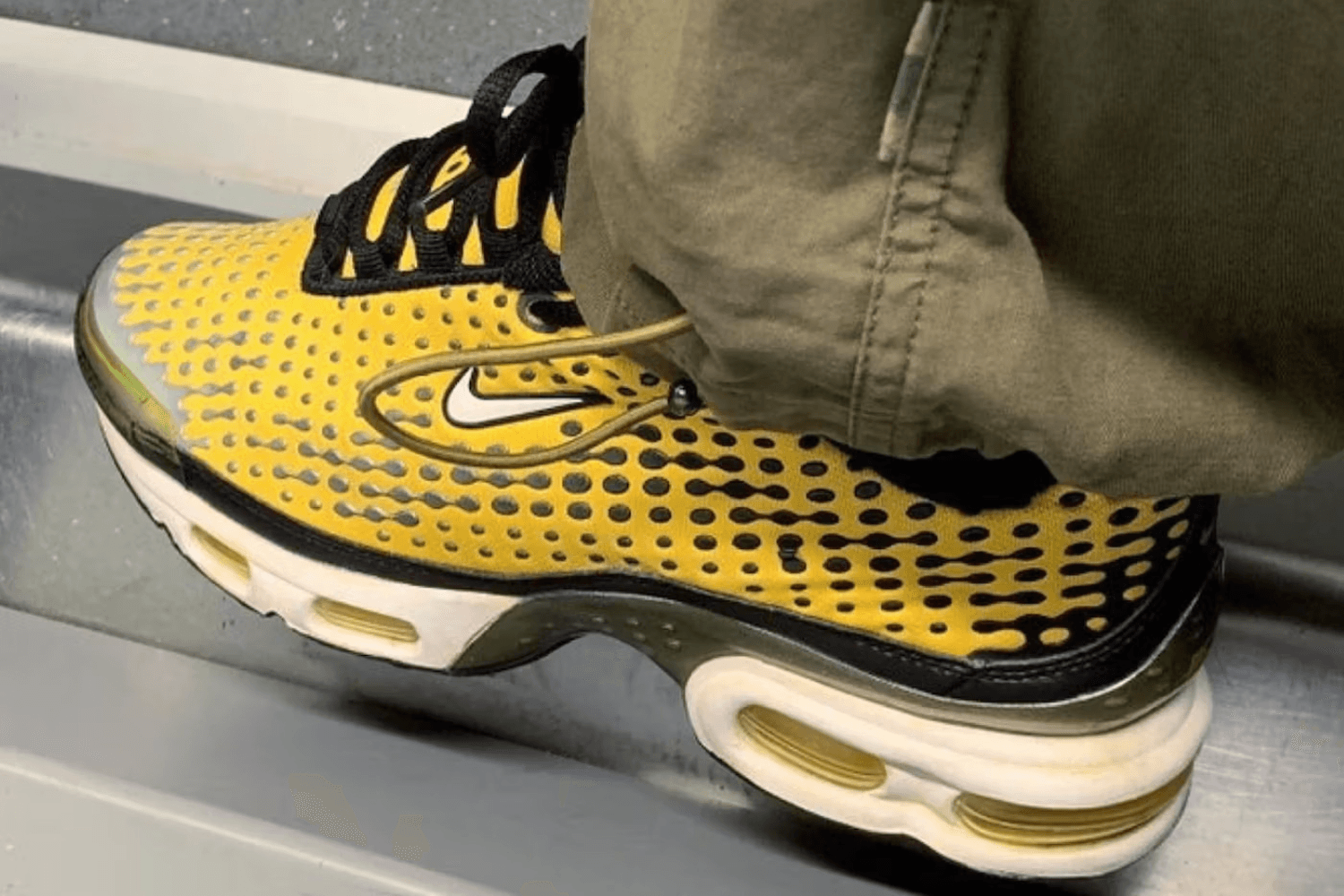 First images of the Nike Air Max Plus VII 'Varsity Maize'