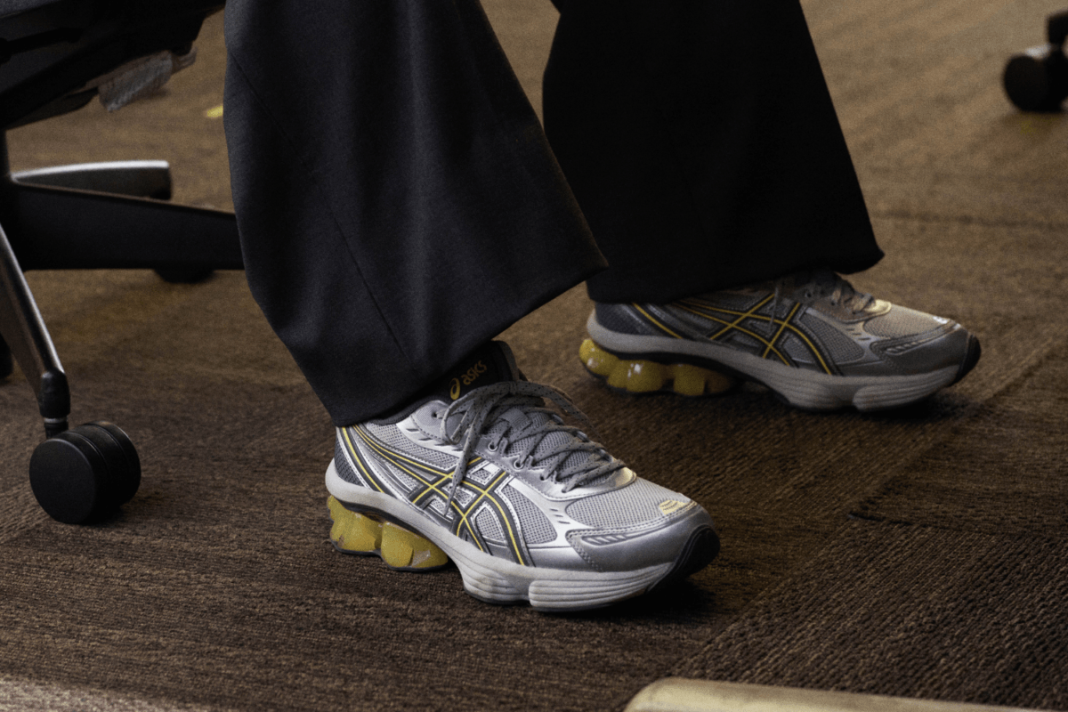 The GEL-KINETIC™ FLUENT gives ASICS' classic designs a modern twist