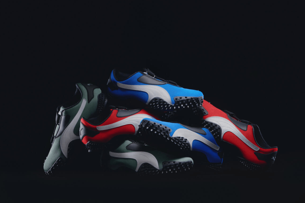 The PUMA Mostro OG appears in three new colorways