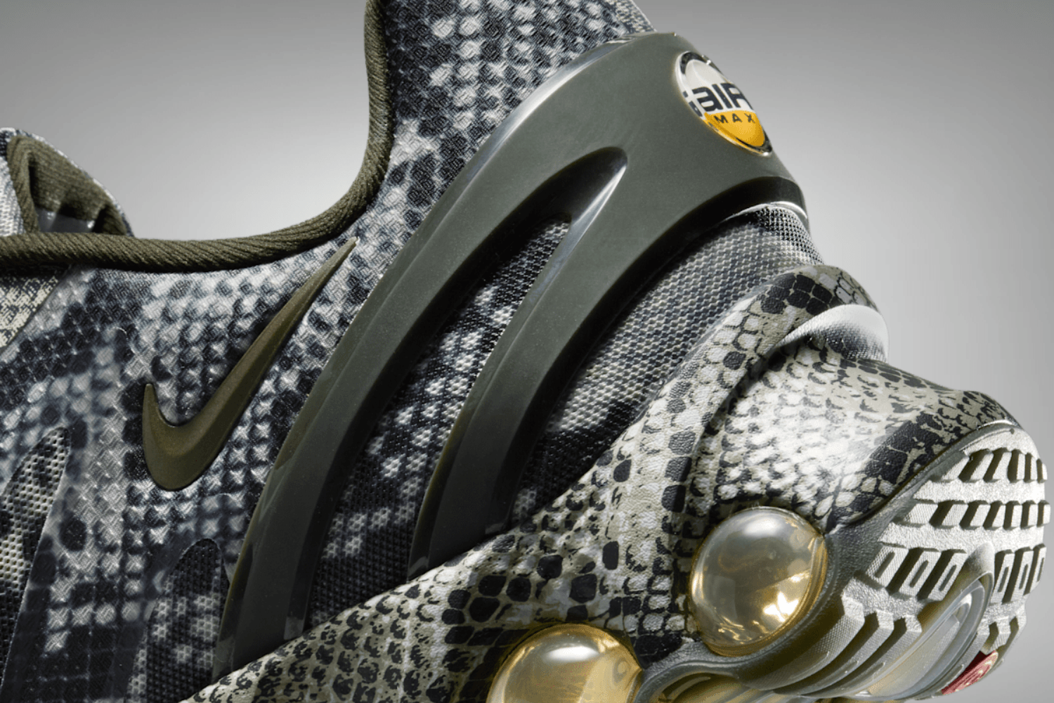 The new Nike Air Max Dn8 uses snake print from head to toe