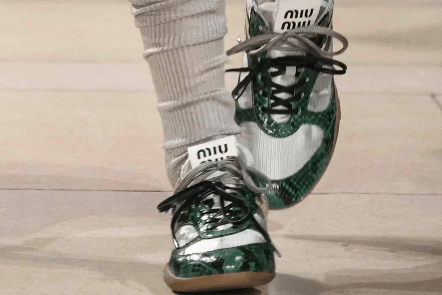 Miu Miu releases their own version of their successful New Balance collab