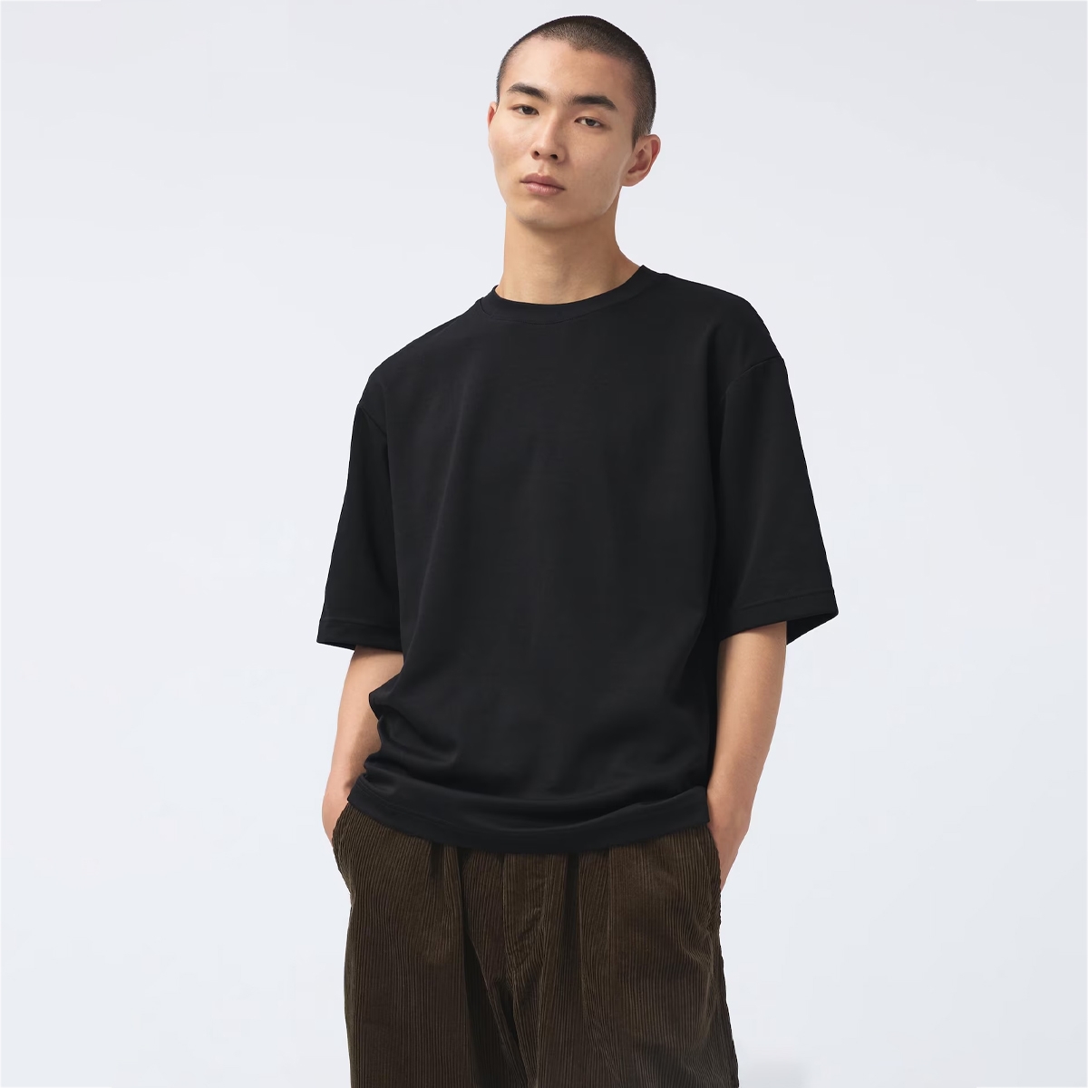 Uniqlo AirIsm t-shirt zwart