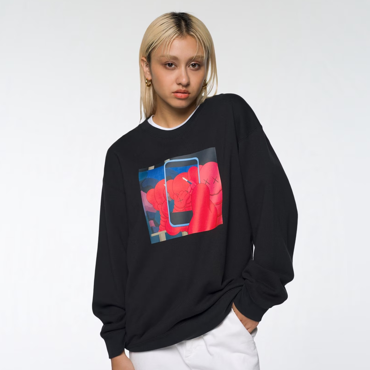 KAWS Warhol UT Graphic Sweatshirt